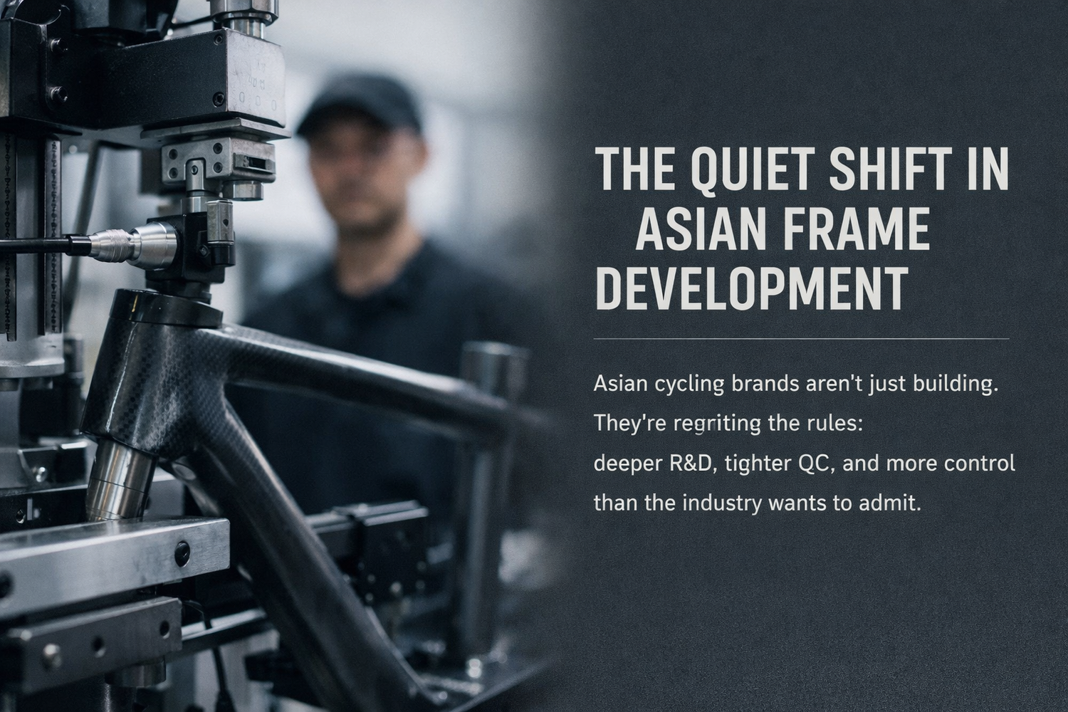 The Quiet Shift in Asian Frame Development