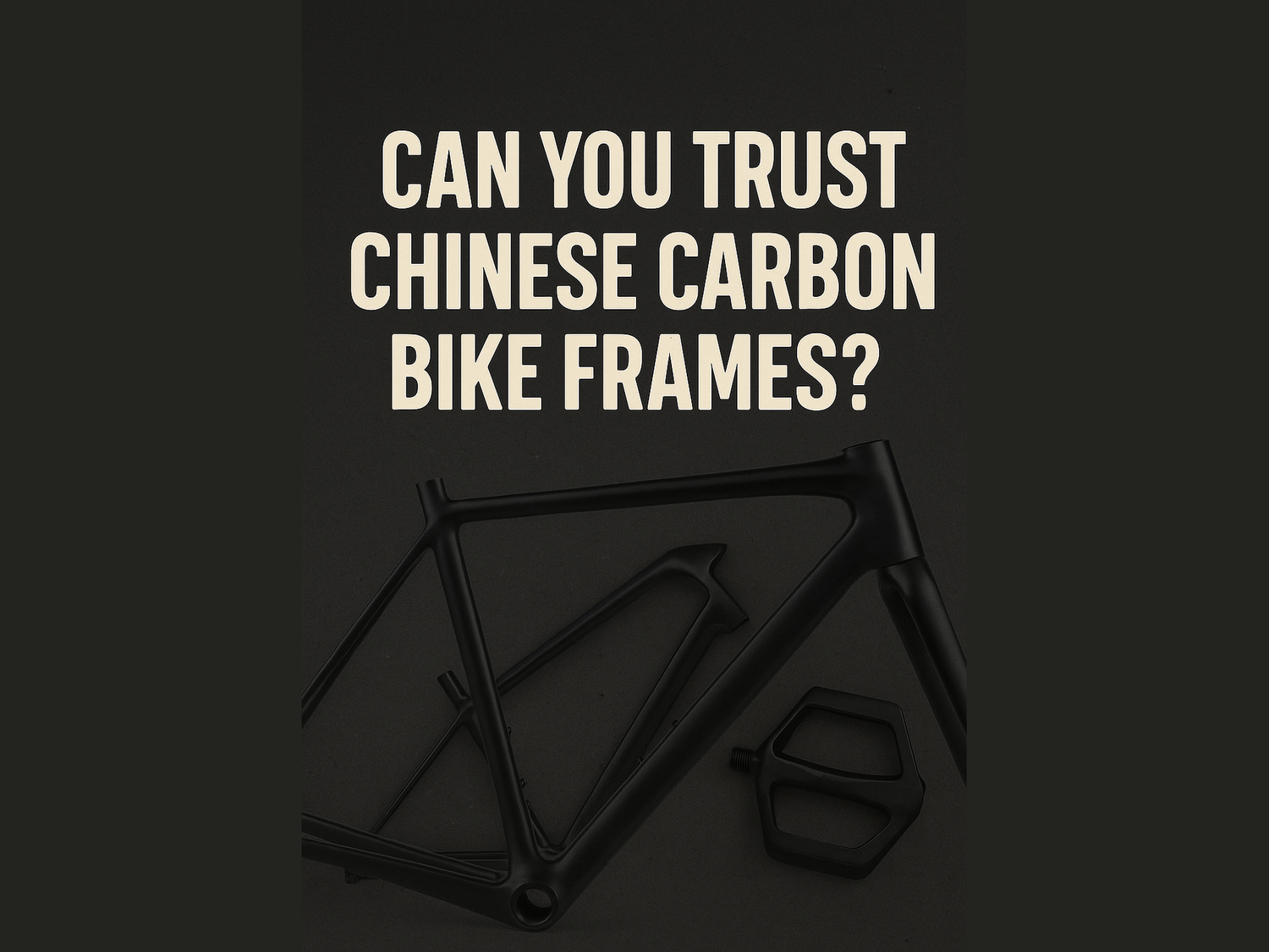 Can You Trust Chinese Carbon Bike Frames? - Stlsse
