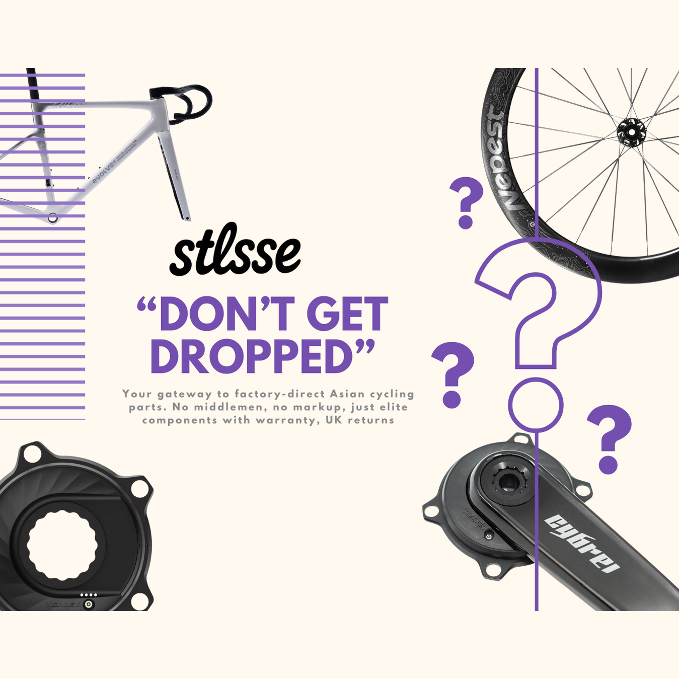 New Cycling Performance Products for Pro Race Bike