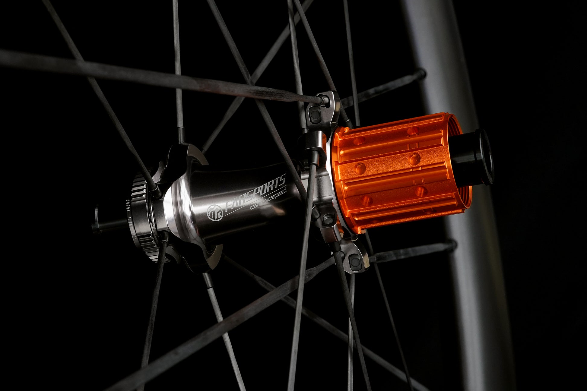 Farsports ratchet hub system close-up