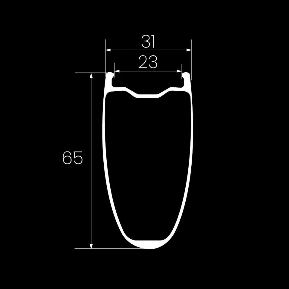 Elite Drive 65D II Aero Road Wheel