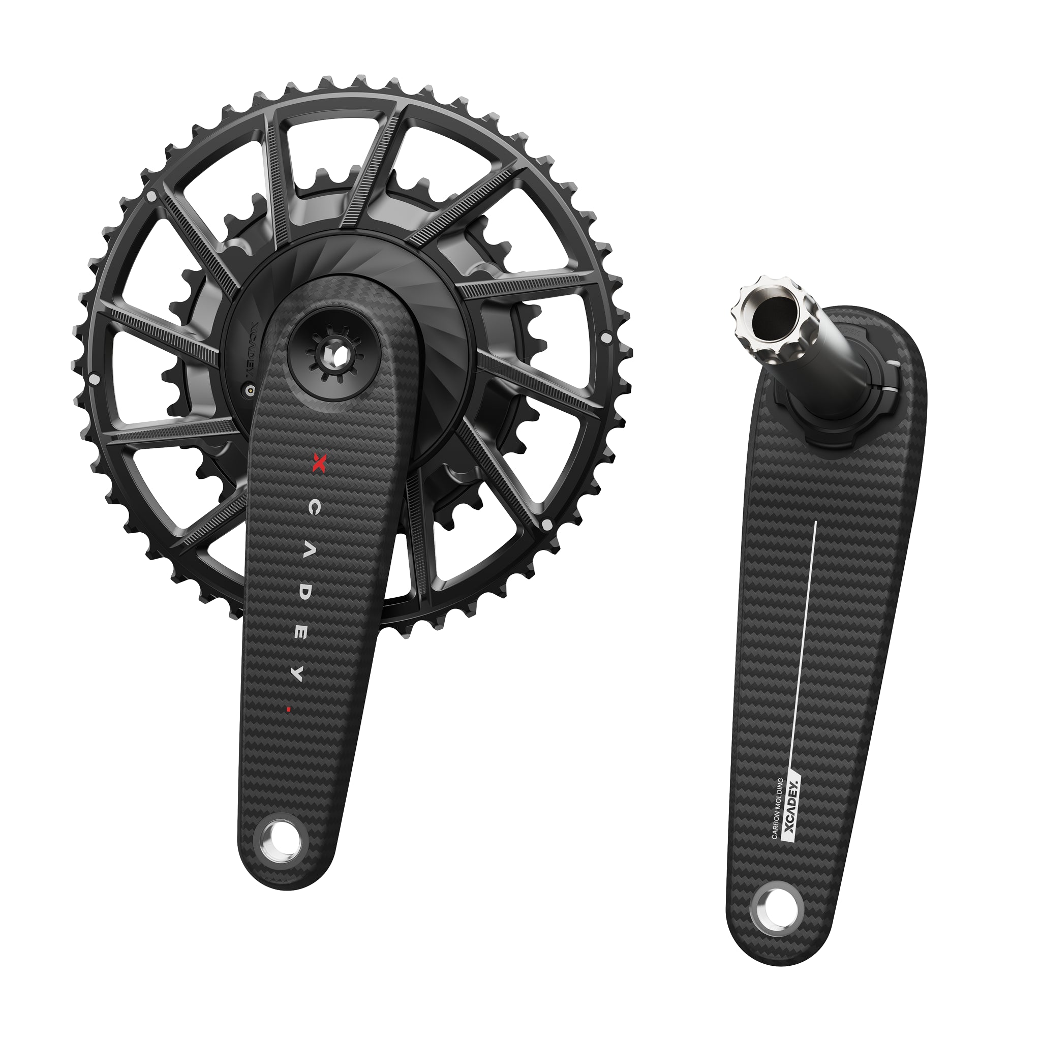 XCADEY POWER METER CARBON CRANKSET 110 BCD