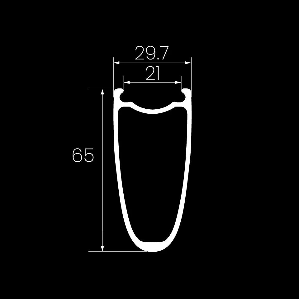 Elite Drive 65D Aero Road Wheels for Enhanced Performance and Speed